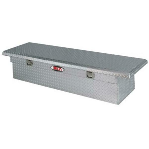 Totalturf 1-302000 Full Size Single Lid, Aluminum Low Profile Truck Crossover Tool Box TO137701